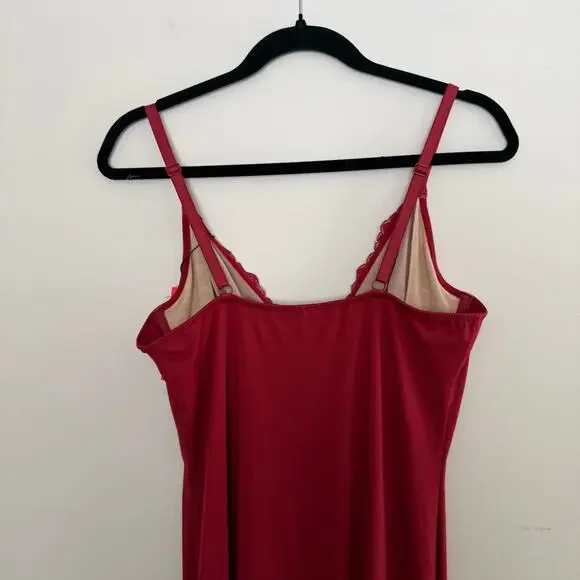 Popilush NWT Lace Bodice Midi Dress Shapewear Lingerie Size Large - Picture 7 of 12